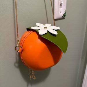 Orange Fruit Cross Body